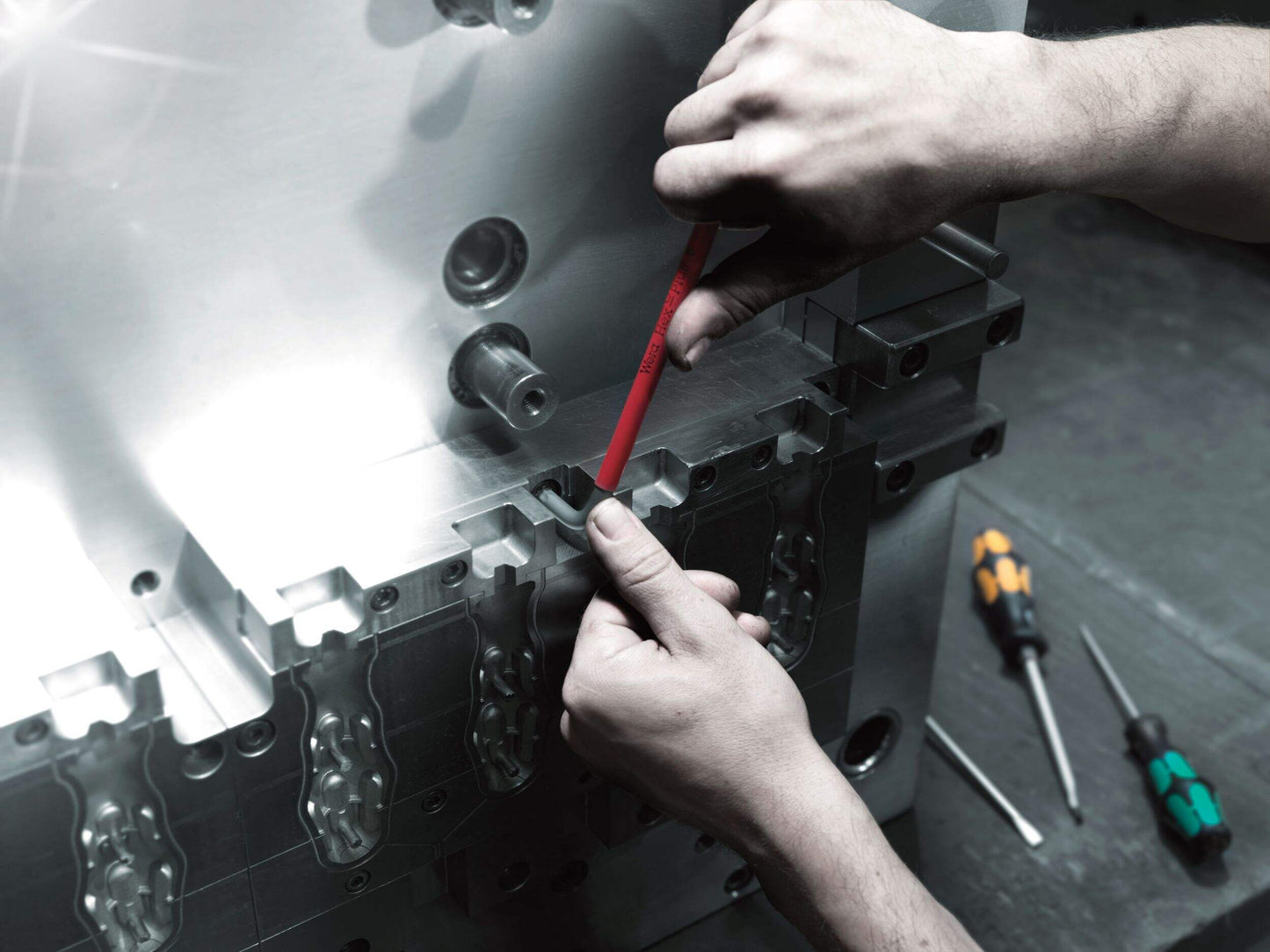 Wera Tools Hex-Plus Hex Key Set - Multi-Colour, 9 Piece