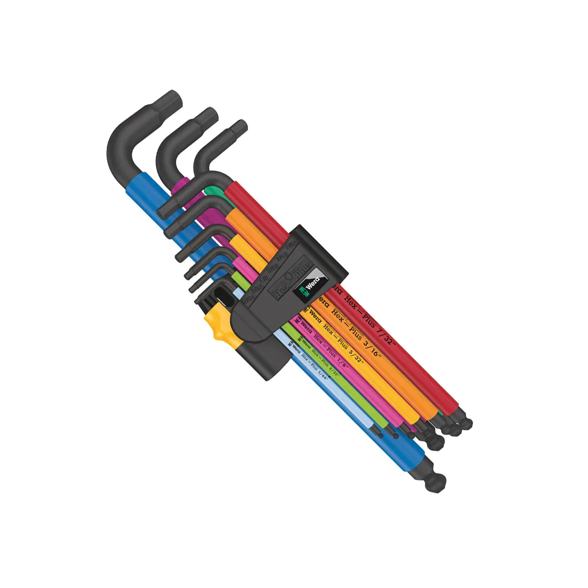 Wera Tools Hex-Plus SAE Hex Key Set - 9 Piece