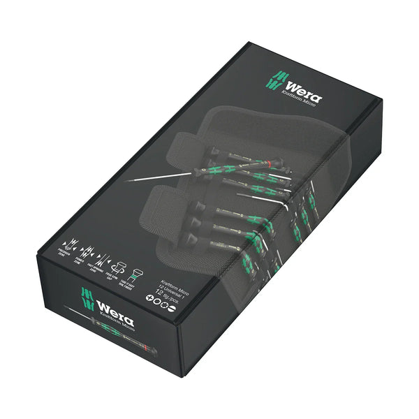 Wera Tools Micro Precision Screwdriver Set - 12 Piece