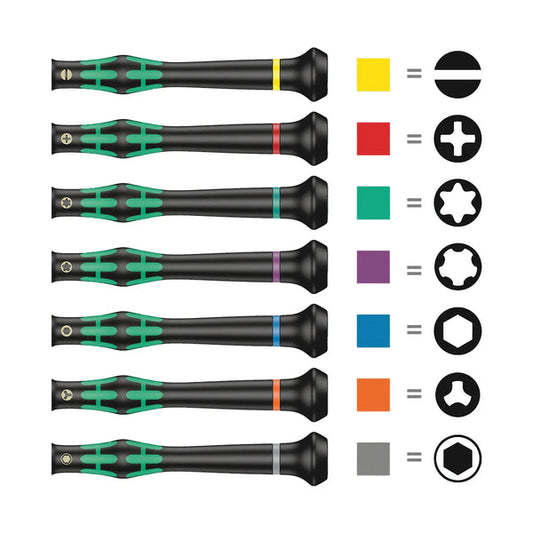 Wera Tools Micro Precision Screwdriver Set - 12 Piece