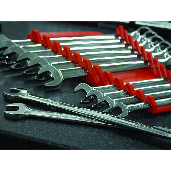 Ernst, 5048 10 Tool GRIPPER Wrench Organizer - Red