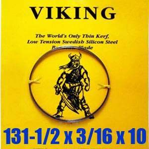 Viking 131 1/2'' x 3/16'' x 10 tpi Swedish Silicon Bandsaw Blade