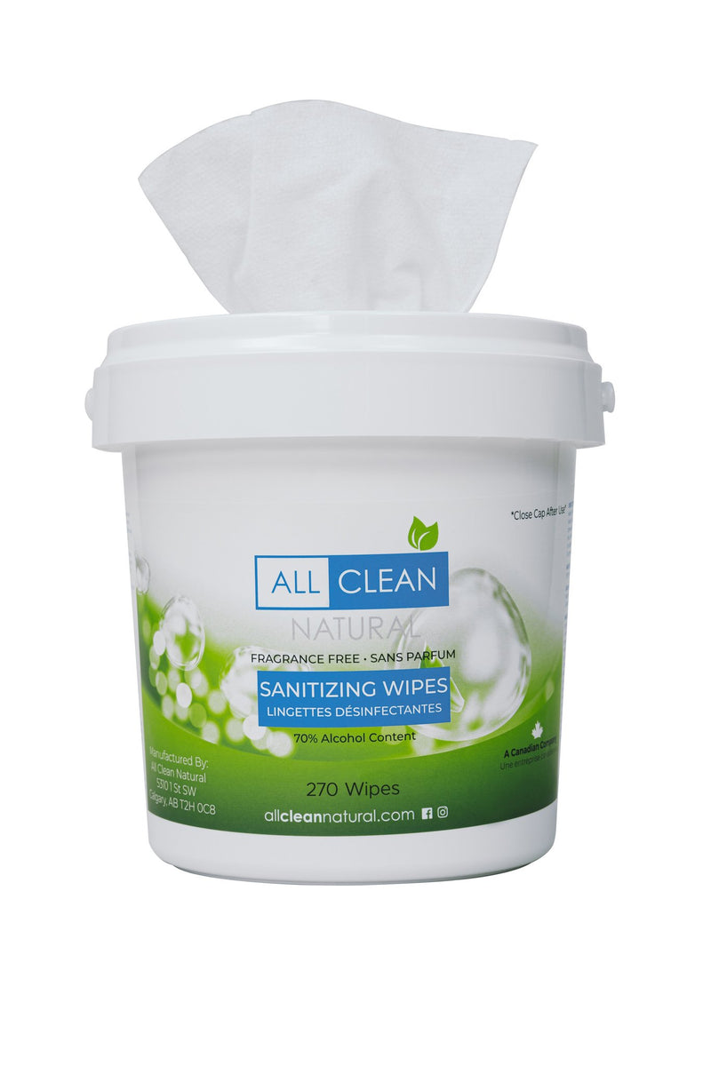 AllClean Small Sanitizing Wipes (270 Count) 54000