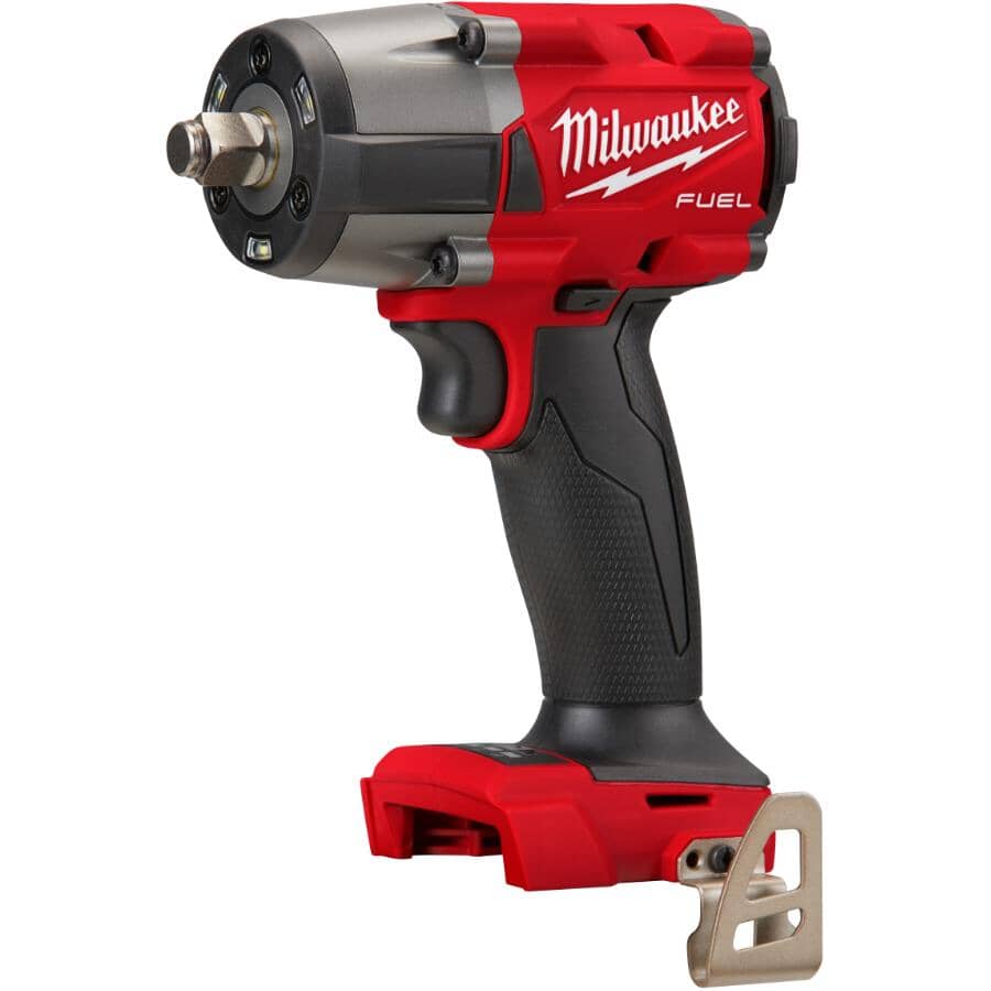 Milwaukee, 2962-20 M18 Fuel 18V 1/2" Clé à chocs sans fil à couple moyen au lithium-ion