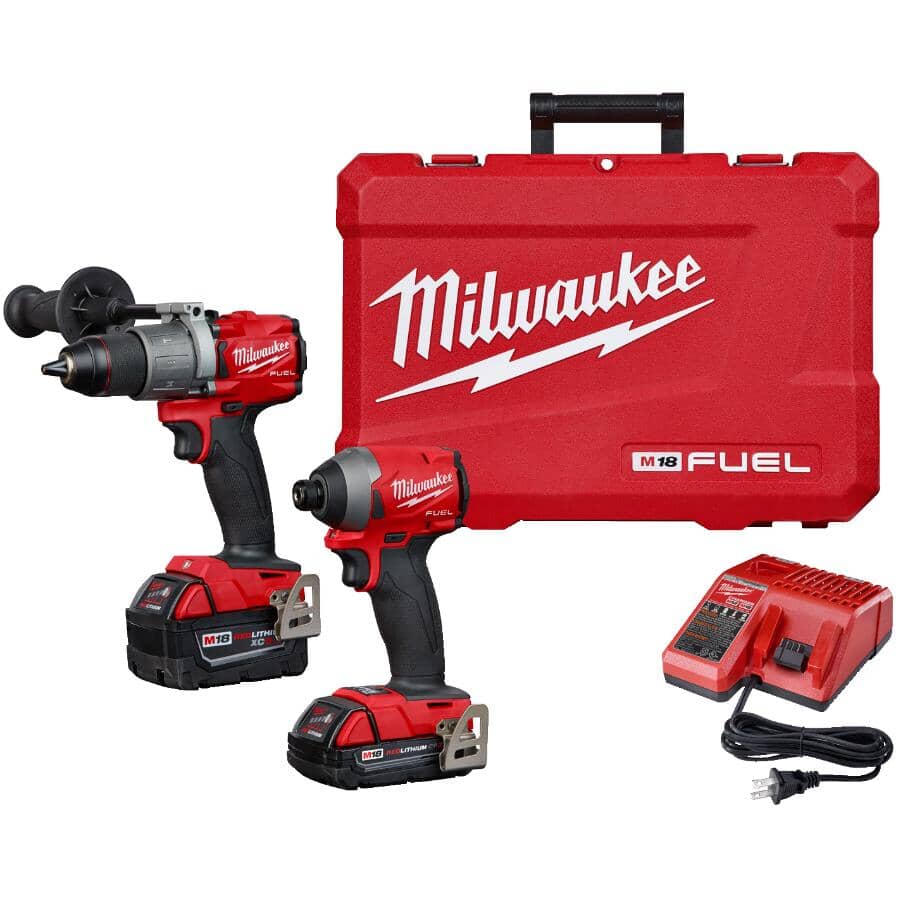Milwaukee, 3697-22CXC M18 FUEL 2-Tool CX Combo Kit