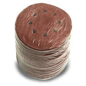 ROK, 44714 Sanding Disc Hook & Loop 8 Hole 100 Grit 5''
