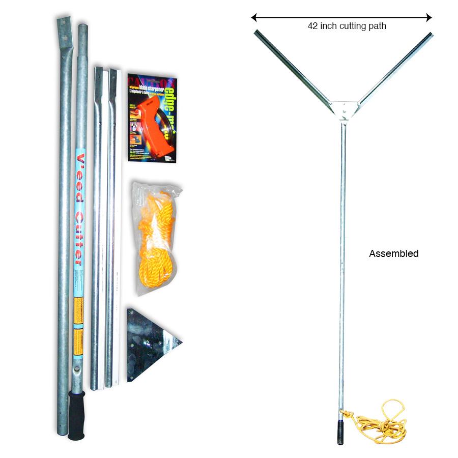 Cutting Edge, 10-55 Veedcutter Underwater Weed Cutter with Blade Sharpener