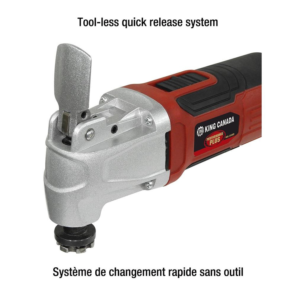 King, 8349QR 30 Pc. Variable Speed Multi Tool Kit