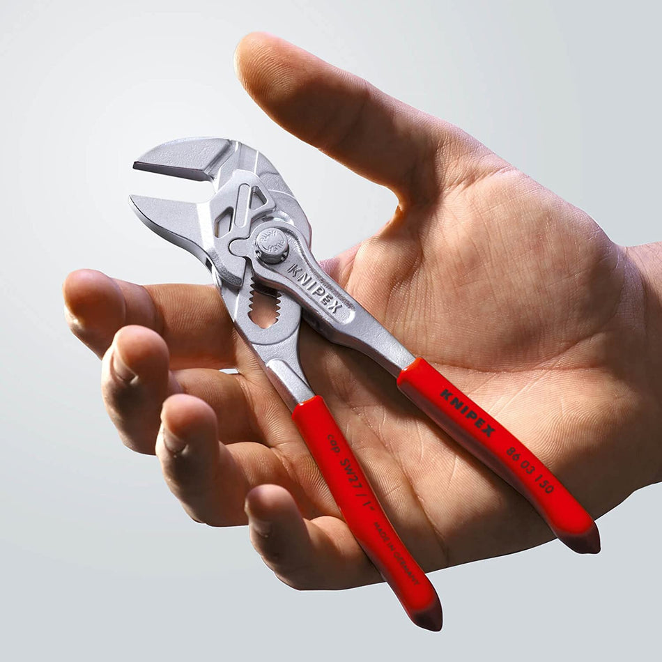 Knipex 86 03 150 SBA Mini-clé à pince Argent