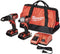 Milwaukee, 2697-22CT 18V Cordless Hammer Drill and Impact Driver Combo Kit 012390200