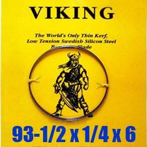 Viking 93 1/2'' x 1/4'' x 6 tpi Swedish Silicon Bandsaw Blade