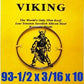 Viking 93 1/2'' x 3/16'' x 10 tpi