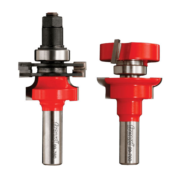 1/2 '' Shank Ogee Rail E Stili Router Bits Set Di Punte Rialzate - Foto 10