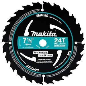 Makita A-94530-1 Lame de charpente 7¼ pouces 24T