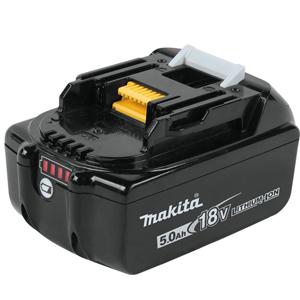Makita, 196675-2 BL1850B Batterie lithium-ion 18 V 5,0 Ah LXT avec jauge de carburant 17097
