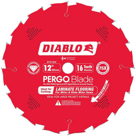 Freud Diablo D1216LFC 12in Pergo Flooring Blade 13638