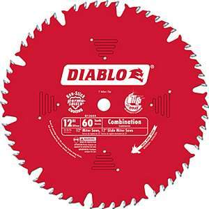 Freud Diablo D1260X 12-inch Combination Circular Saw Blade
