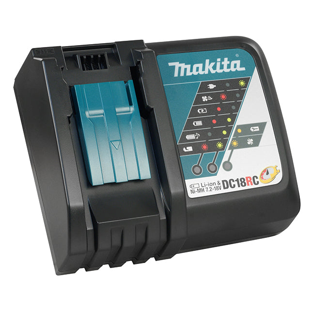 Makita, DC18RC 7.2V - 18V Rapid Charger