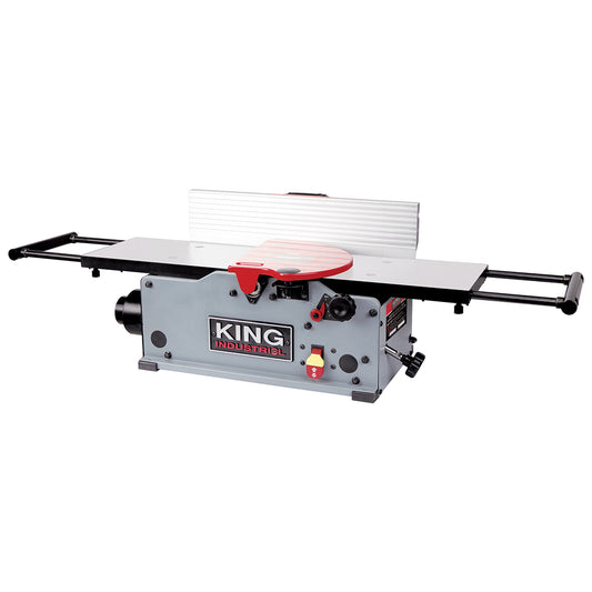 King, KC-8HJC 8" Benchtop Jointer with Helical Cutterhead