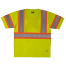 Work King T-shirt de travail à manches courtes haute visibilité avec brassard S394-ST09