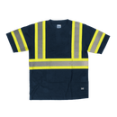 Work King T-shirt de travail à manches courtes haute visibilité avec brassard S394-ST09