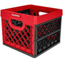 CLEVERMADE, Red Collapsible Storage Crate - 25L 044105040