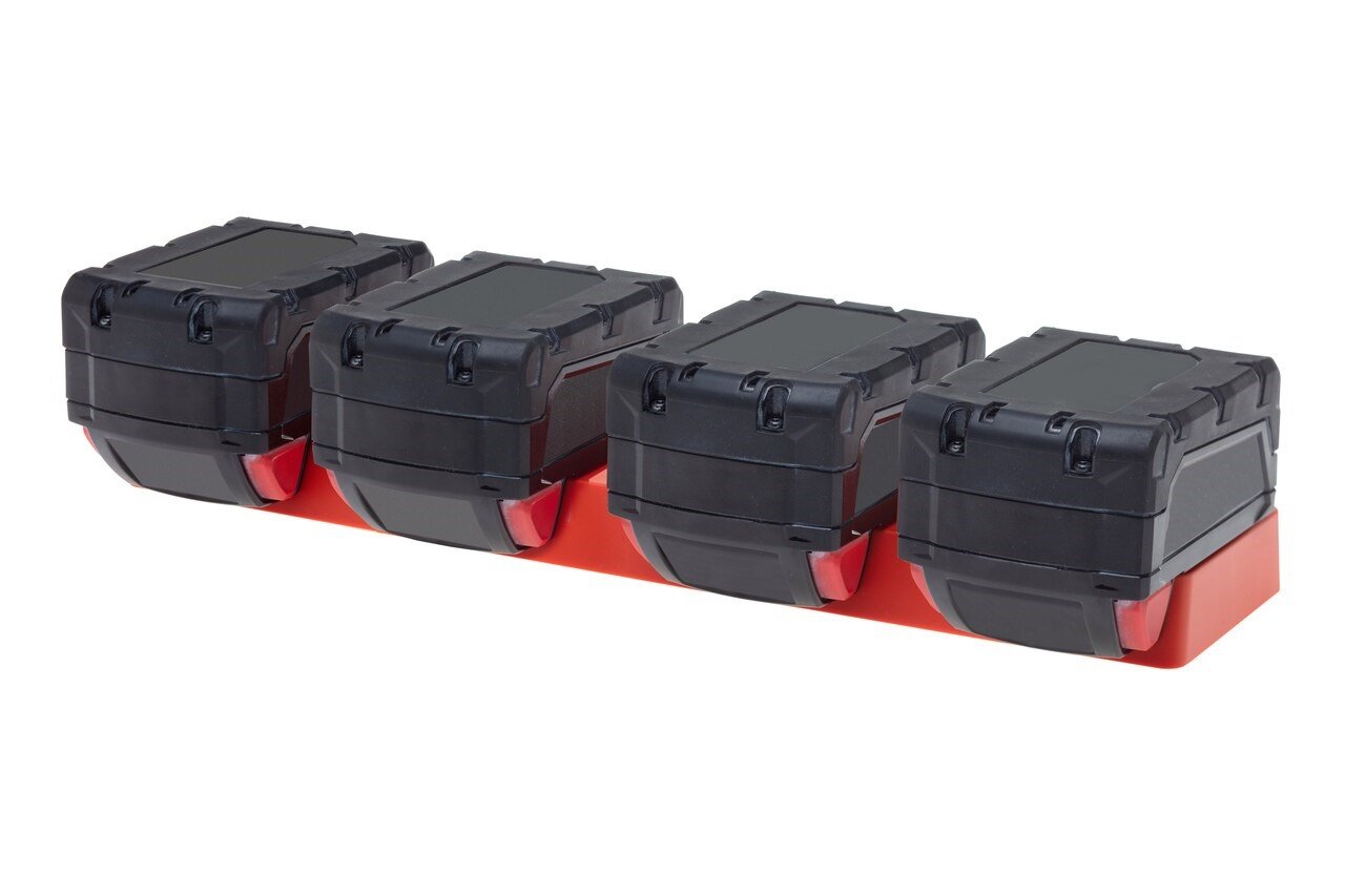 Milwaukee, BH-MIL-RED-04 Support de batterie 18 V 4 unités 16003